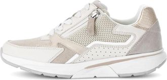 Gabor Sneaker low - Dames - Sneakers - Beige - 38 1/2 EU - Leer - Schoenen