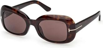 Tom Ford Paloma-02 Zonnebril - Dames - Zonnebrillen - Bruin - 51 MM - Accessoires