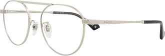 Gucci Mens Gg0744o 53Mm Optical Frames