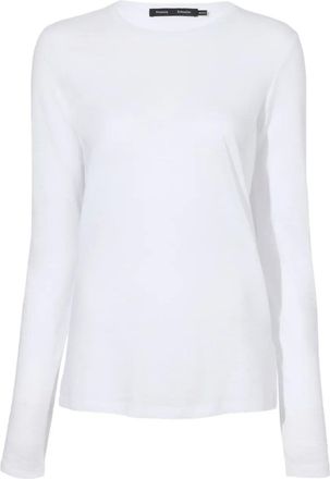 Proenza Schouler T-shirt a maniche lunghe - Bianco