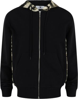 M Missoni Zig Zag Print Zip Up Hoodie
