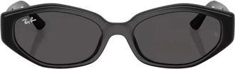 Ray-Ban Sunglasses, unisex, Black, Size: 56 MM Hexagonal Sunglasses