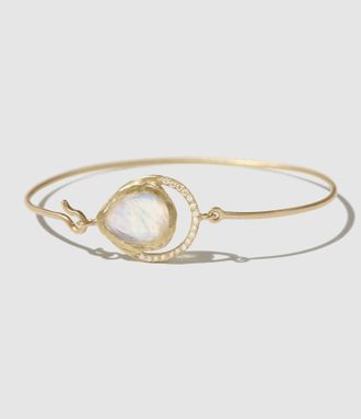 Pascale Monvoisin Bracelet Gaia Moonstone