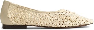Madewell The Mylie Crochet Glove Flat in Vintage Khaki at Nordstrom, Size 5.5