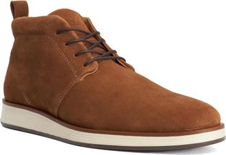 Dune London Mens Smoky - Casual Leather Lace-Ups - Tan - Size UK 10