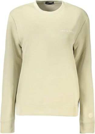 North Sails Hoodies & sweatvesten, Dames, Groen, L, Polyester, Sweatshirt met lange mouwen