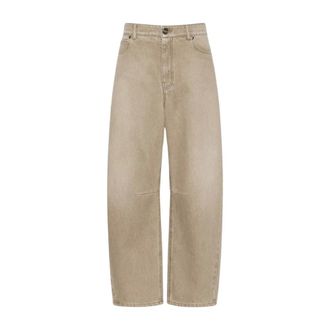 Max Mara Jeans de 5 bolsillos - Jeans - Mujer - Beige - S