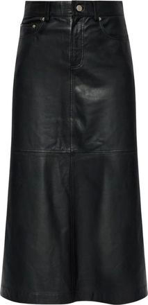By Malene Birger Mujer, Faldas, Negro, Talla: L