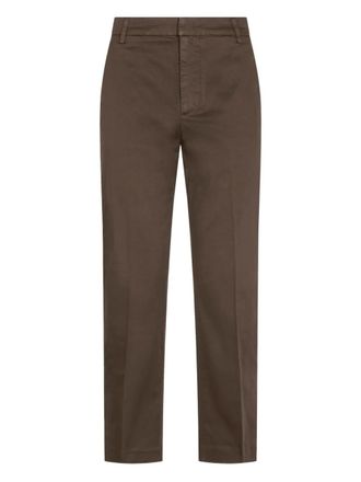 Dondup welt-pockets trousers - Brown