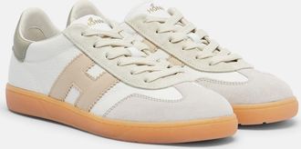 Hogan Cool Allacciato H suede sneakers