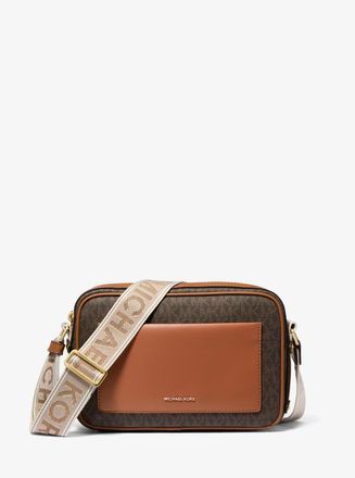Michael Kors Maeve Large Signature Logo Crossbody Bag