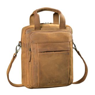 STILORD Eldon Leather Messenger Bag for Men - Vintage Crossbody Satchel for Work - Mens Shoulder Bag Genuine Leather - Medium Man Accessory for Travel & Daily