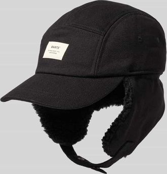 Barts Base Cap mit Logo-Patch Modell Hafnar in BLACK, Größe 1