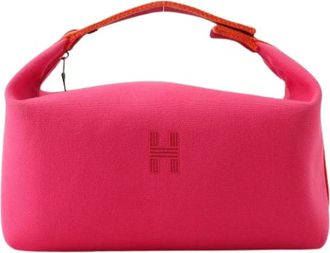 Herm&egrave;s Pre-owned Kara Handtas - Dames - Vintage Handtas - Roze - ONE Size - Vintage