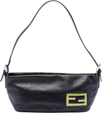 Fendi Pre-owned Shoulder Bags, female, Black, Size: ONE SIZE Pre-owned Shoulder Bag