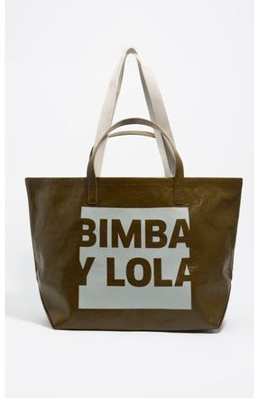 Bimba & Lola Big Shopper Bag in Khaki at Nordstrom