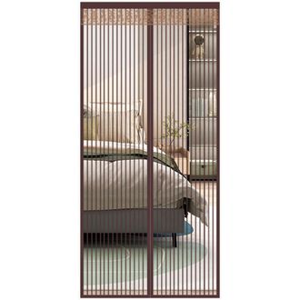 OEM Mosquitera Magn&eacute;tica Para Puertas Y Ventanas, 120x220cm, Cortina Mosquitera Para Puertas, Mosquitera Magn&eacute;tica Con Tira Adhesiva, Cierre Autom&aacute;tico, M