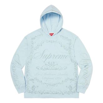 SUPREME Celebre Hooded L/S Top Teal SUP-SS23-070