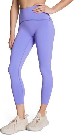 Spanx Booty Boost Low Show Sweat 7/8 Leggings in Light Amethyst at Nordstrom Rack, Size X-Large