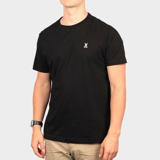 Psycho Bunny Classic Crew Neck T-Shirt In Black