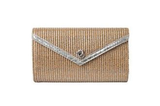MICHELLE WILHITE The Lily Clutch in Neutral at Nordstrom