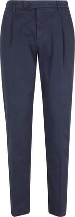 Eleventy Chinos - Heren - Chinos - Blauw - W32 - Broeken