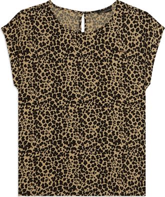 Freddy T-shirt Manica Corta in Viscosa fantasia Animalier