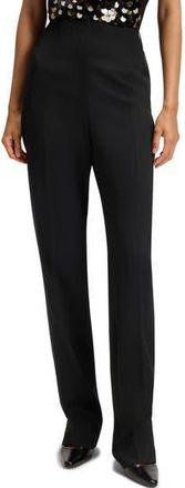 BOSS Tanjana Slim Fit Pants in Black at Nordstrom Rack, Size 0