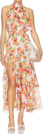 Misa Aneva Dress In Palmarei Blooms