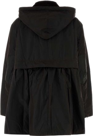 Ganni Womens Ganni Jacket Black Cotton