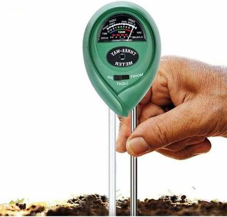 OEM Kit Per LAnalisi Del Terreno Crezuo, Tester 3 In 1 Per Ph, Umidit&agrave; E Ph Del Terreno, Strumento Per LAnalisi Del Terreno Per Piante In Giardino, Fattor