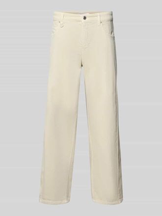 Cambio Cambio Wide Leg Jeans im 5-Pocket-Design Modell ORIA in Ecru, Gr&ouml;&szlig;e 32