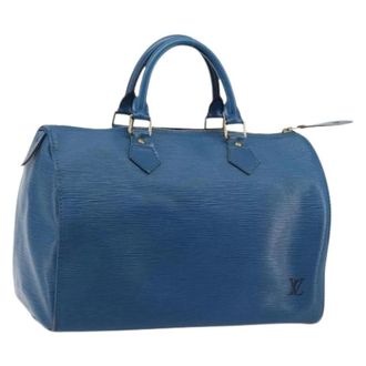 Louis Vuitton Pre-owned Handbags, female, Blue, Size: ONE SIZE Pre-owned Vintage Hand Bag