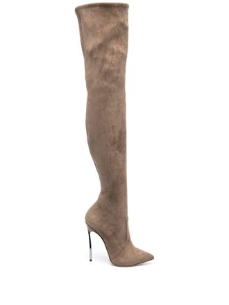 Casadei Stivali Blade 115mm - Marrone