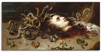 Artland Wandbild »Das Haupt der Medusa« klassische Fantasie 1 Stk. tlg. als Leinwandbild, Poster in verschied. Grössen