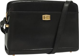 Bally Vintage Shoulder Bag Leather Leather Shoulder Bag Bag (Pre-Owned)