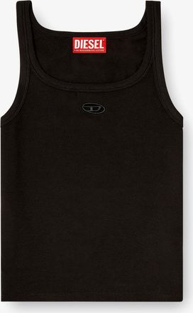 Diesel T-Wife-Od ribbed cotton tank top - DIESEL - gender_Woman