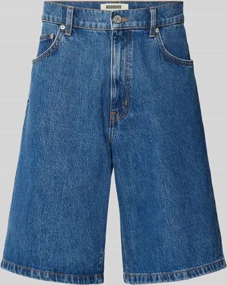 Woodbird Jeansshorts im 5-Pocket-Design in Jeansblau, Gr&ouml;&szlig;e 28
