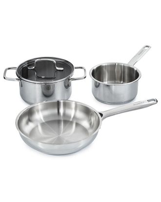 Berghoff Berghoff Dina Helix 5Pc Recycled 18/10 Stainless Steel Cookware Set