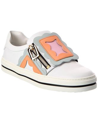 Roger Vivier Leather Sneaker