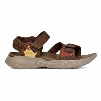 Teva Mens Zymic Sandal In Desert Palm/red Rock