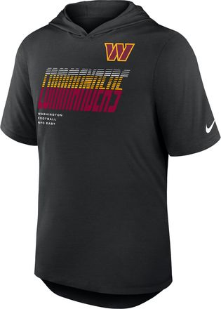 Nike Washington Commanders Nike Mens Dri-FIT NFL Hooded T-Shirt in Black | 03NB00A9E-W9H