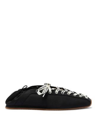 Ganni Sporty Ballerina In Black