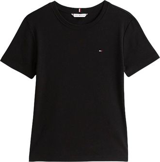 Tommy Hilfiger Mujer, Camisetas, Negro, Talla: M