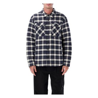 Patagonia Fitness, Heren, Blauw, M, Katoen, Fjord Flanellen Shirt