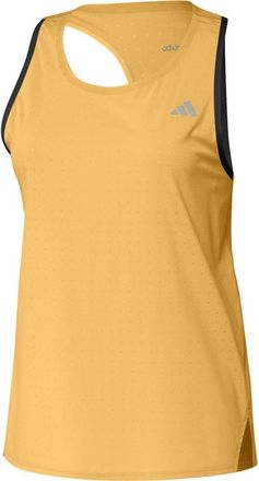 adidas (WMNS) adidas Adizero Running Tank Top Asia Sizing Yellow IN1117