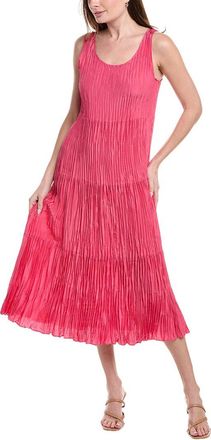 Eileen Fisher Tiered Silk Maxi Dress