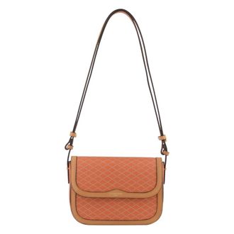 Pourchet Dames, Tassen, Oranje, Maat: ONE Size Leer