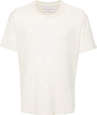 RANRA Ranra, Heren, Tops, Wit, Maat: XL Katoen