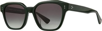 Garrett Leight PALMERA SUN EM/SFBMNG Mens Sunglasses Green Size 53